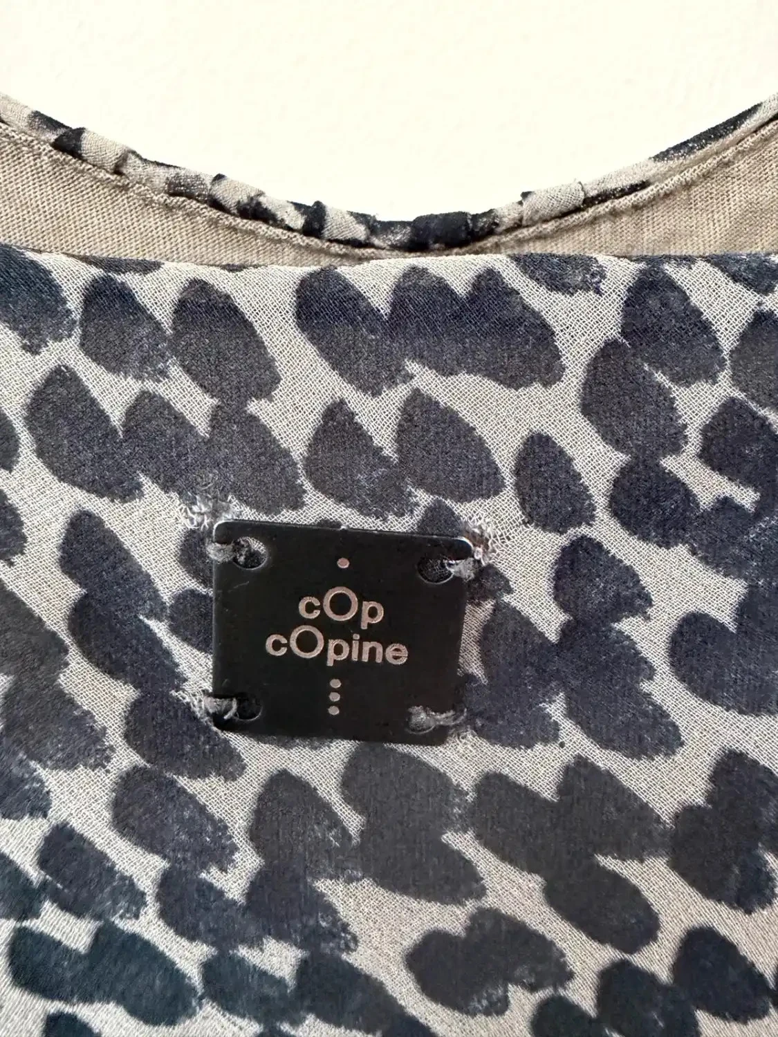 Vestido asimétrico con volantes bohémico Cop Copine T36 – photo 5